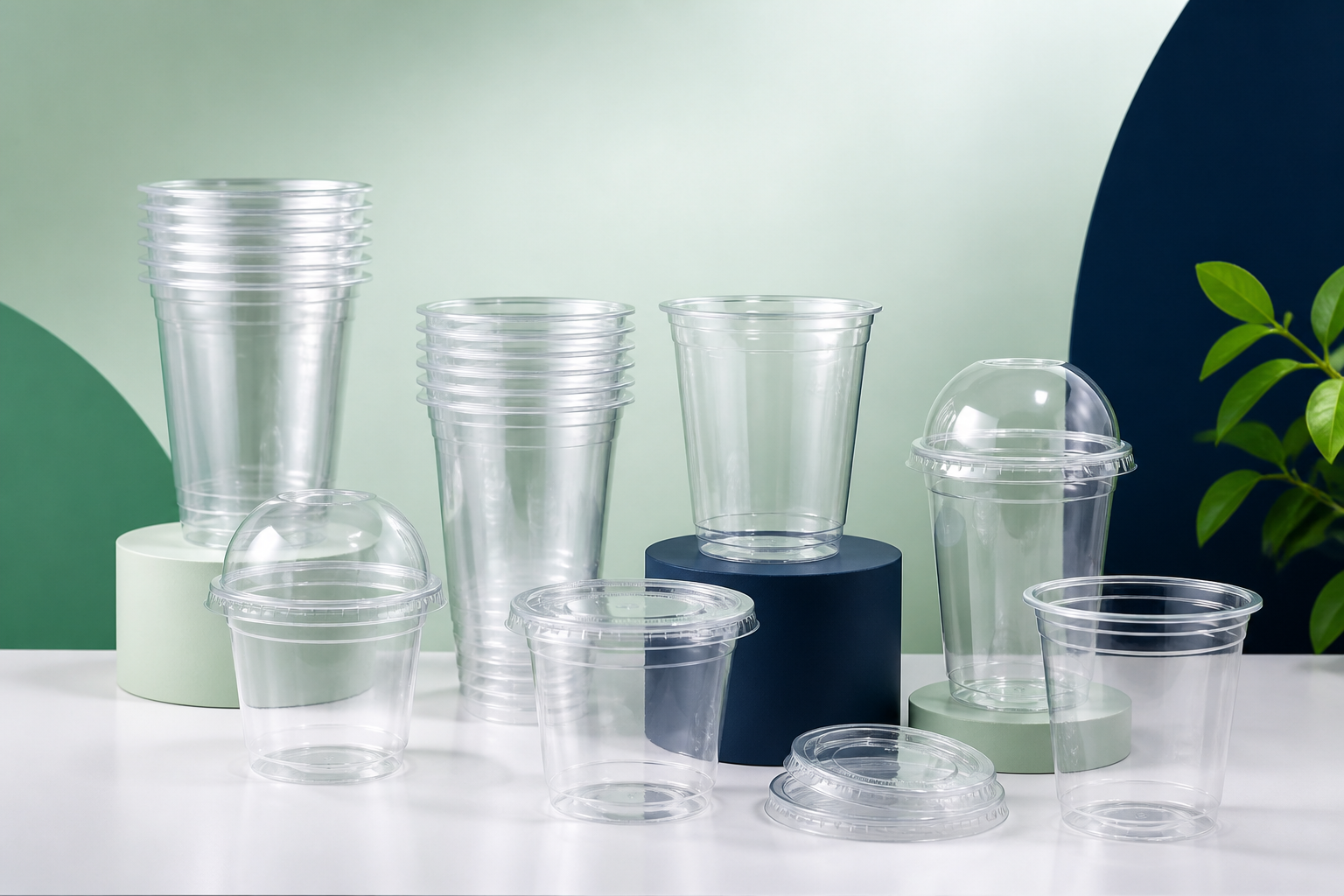 PurePak PET Cups Packaging